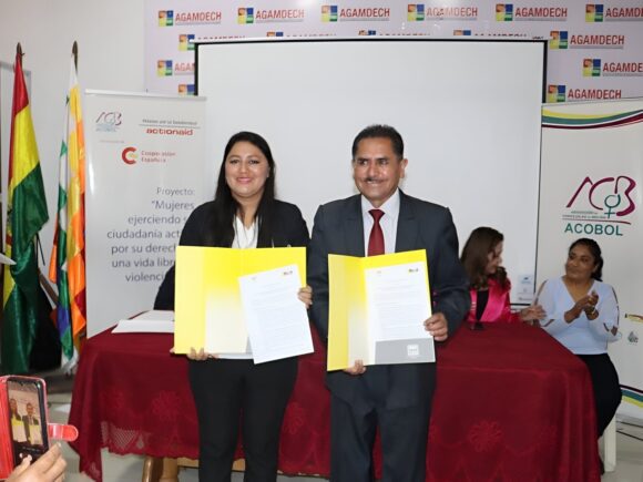 ADECOCH FIRMA CONVENIO CON EL TRIBUNAL ELECTORAL DEPARTAMENTAL DE CHUQUISACA