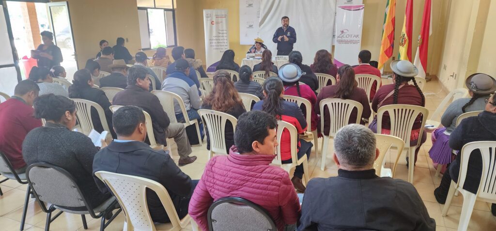 EN TARIJA, REALIZAMOS EL TALLER DE FORTALECIMIENTO EN GESTIÓN MUNICIPAL