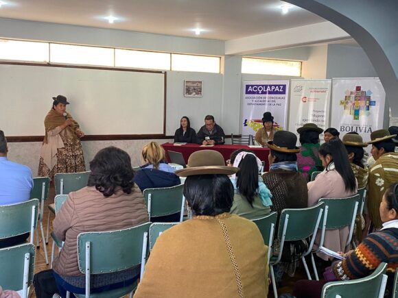 EN LA PAZ, REALIZAMOS EL TALLER DE FORTALECIMIENTO EN GESTIÓN MUNICIPAL