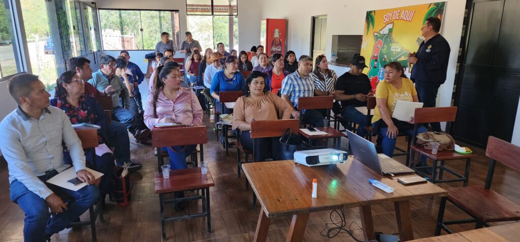 EN TARIJA, INICIAMOS UN NUEVO CICLO DE TALLERES EN GESTIÓN MUNICIPAL