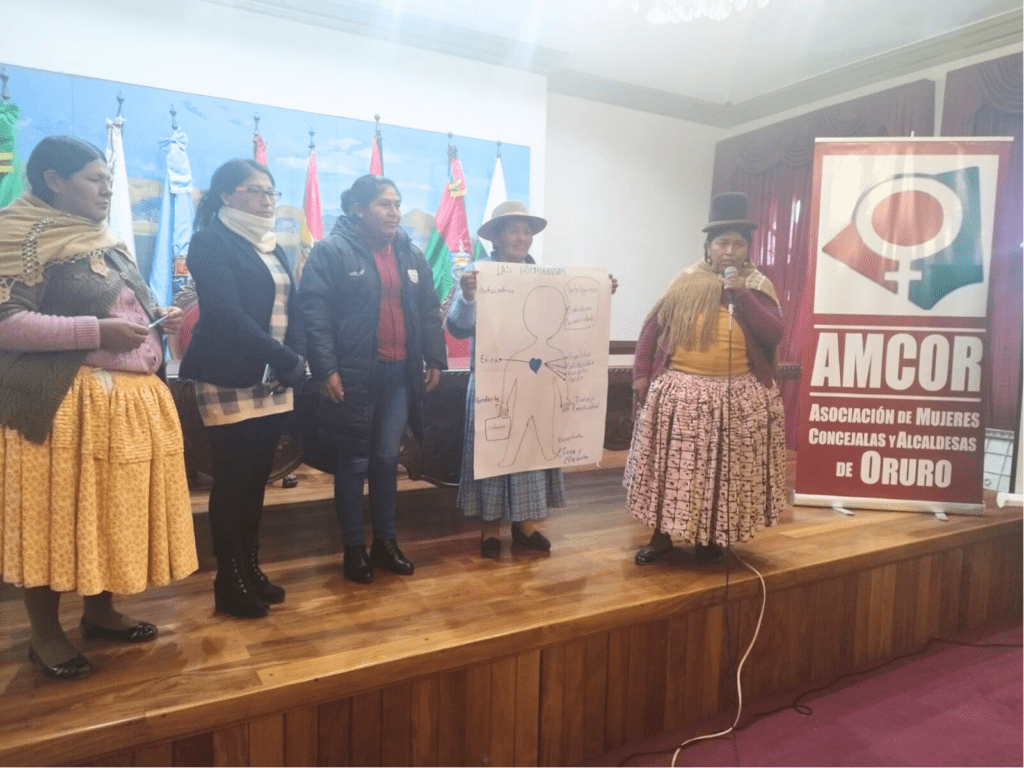 EN ORURO, INICIAMOS UN NUEVO CICLO DE TALLERES EN GESTIÓN MUNICIPAL