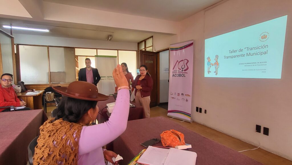 ACOBOL impulsa ciclo nacional de talleres para garantizar una transición transparente en los municipios
